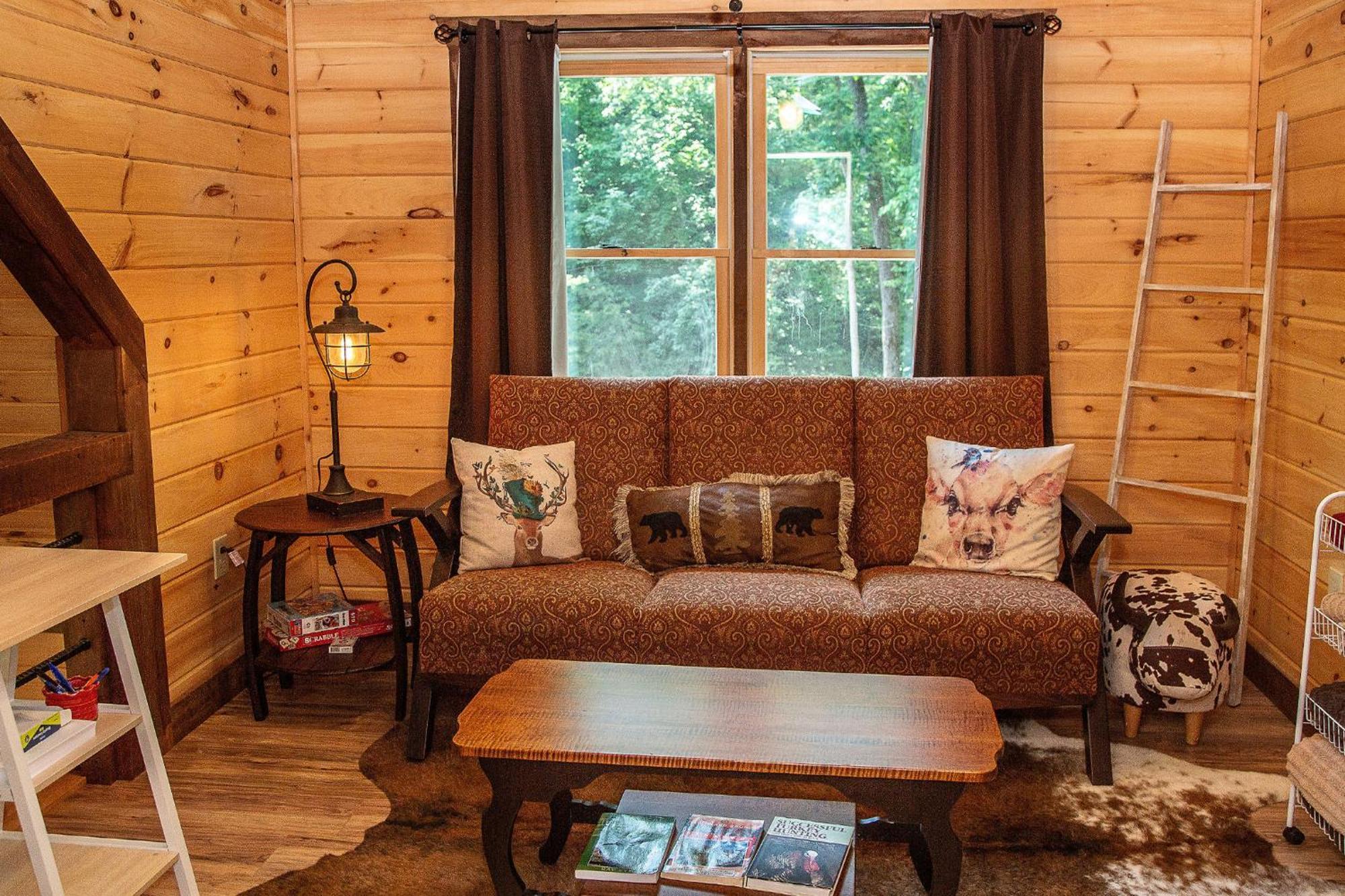 Adore The Smores Rustic Mountain Charm Outdoor Spaces And A Cozy Hot Tub Blue Ridge Eksteriør bilde